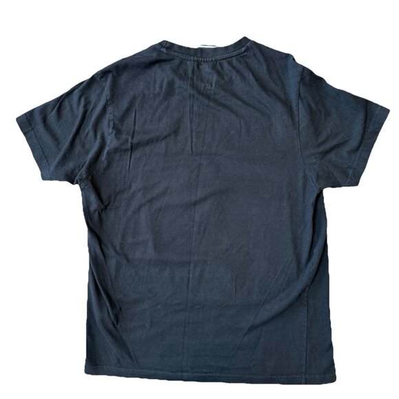 Akademiks New York T-Shirt Mens Medium Brooklyn Bridge Raised Lettering Y2K - Picture 4 of 5